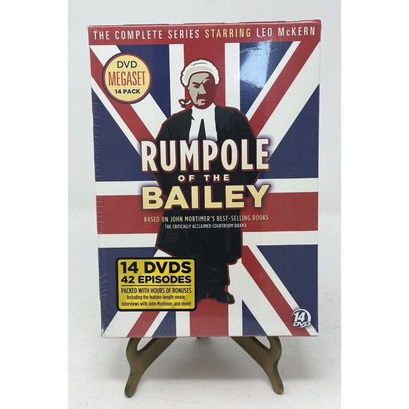 A&E Television Other - RUMPOLE OF THE BAILEY COMPLETE SERIES MEGASET 14 DVDs John Mortimer NEW SEALED
